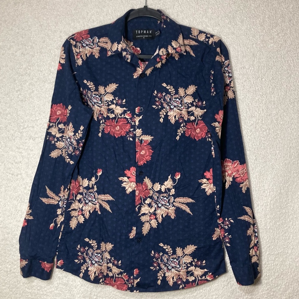 Top Man slim shirt S